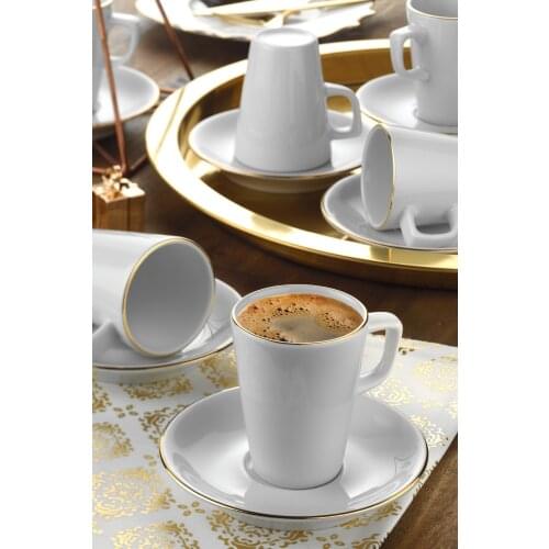 Gold Meshed Coffee Cup Pad 12 Piece 6 pcs coffee cup 95.00 cc 6 pcs coffee cup tabağından