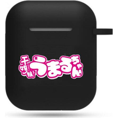 Cute anime Himouto! Umaru-chan Earphone Cover Case For Apple AirPods 2 1 Soft Silicone wireless Bluetooth Earphone Case