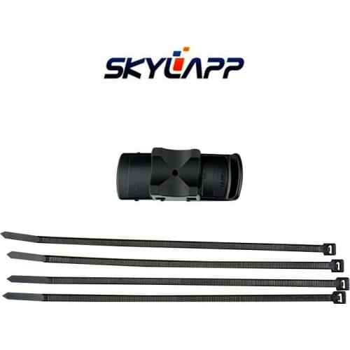 New Bike Handheld mounting bracket base + 4 tie Fixed belts for Garmin etrex 20, etrex 301, 62s 62sc handheld bicycle stand