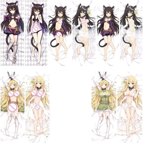 October update Anime Isekai Maou to Shoukan Shoujo no Dorei Majutsu Shera hugging pillowcase Dakimakura Body pillow cover case
