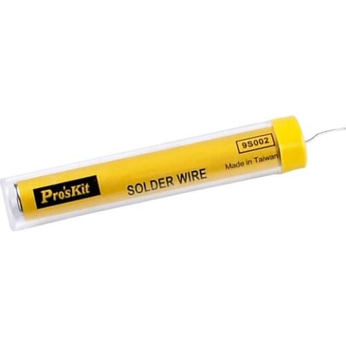 Proskit 9s002 Soldering Iron Tin Solder Wire Silver Tin Pen(with 2% Silver) Solder Wire For Smd Pcb Repair Work