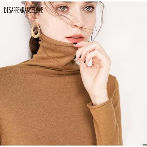Thick Warm Women Turtleneck 2021 Winter Sweaters And Pullovers Knit Long Sleeve Cashmere Sweater Female Jumper