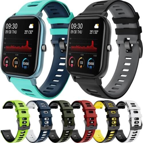 For COLMI P8 Smart Watch Band Bracelet EasyFit Sport Silicone Strap For COLMI P8 Pro Plus SE Replace Accessories Watchband