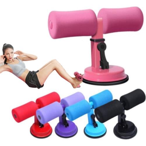 New Sit Up Assistant Ankle Support Abdominal Core Workout Fitness Sit Ups Bar Portable Situp Suction Home Gym Dropship
