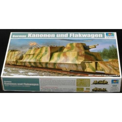 Trumpeter 1/35 01511 German BP-42 Kanonen & Flakwagen