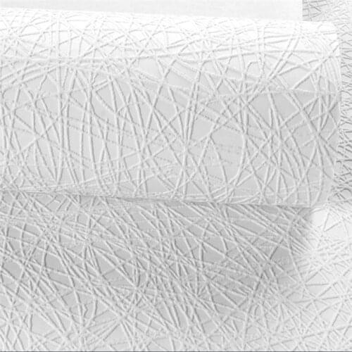 Wellyu Pure white imitation diatom mud 3D stereo wallpaper silk modern simple Nordic clothing store womens clothing wallpaper
