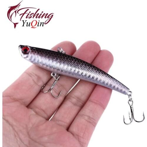 1 PC. 9.5 cm/26g Tough Fishing Lure VIB Rattlin Hook Fishing Sinking Vibration Rattlin Hooktion Bait Pencils Fishing Gear