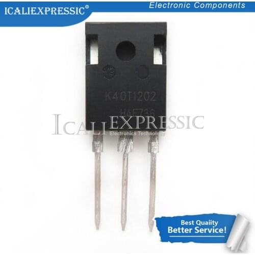 10PCS IKW40N120T2 IKW40N120 K40T1202 40T1202 TO-247 40A 1200V new original In Stock