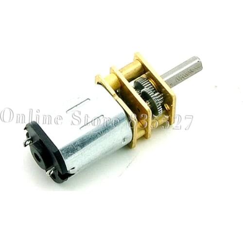 2pcs/lot JA12-N20 deceleration motor micro speed motor intelligent robot