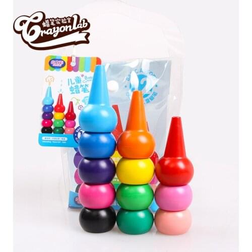 3D Finger Crayons For Kids 12 Colors Painting Stationery Graffiti Drawing Set
