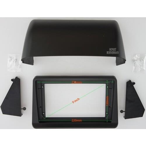 9 Inch Audio Frame Car Radio Fascia,GPS Navigation Fascia Panel Is Suitable 2009-2013 LEOPAARD HEIJINGANG