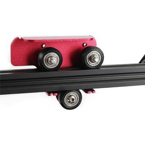 Aluminum 3D Printer Extruder Back Plate Board w/ Pulley for CR-10 PRO 3D Printer Part Accessories