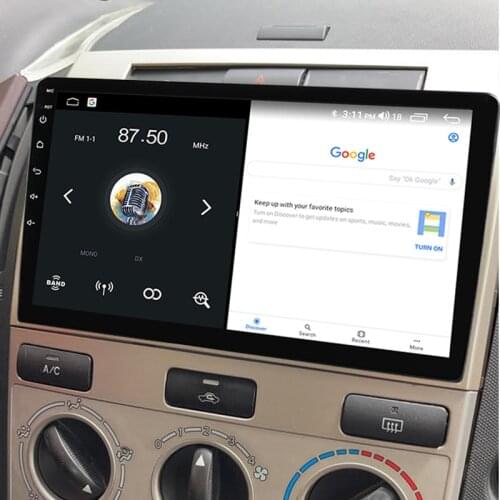 6+128G Android Car Multimedia Video Player Full Touch 9INCH Screen GPS For Toyota Corolla Verso 2006 2007 Autoradio Stereo HU