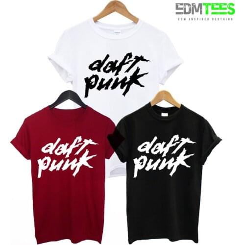 DAFT PUNK PRINTED MENS T SHIRT COOL ELECTRONIC HOUSE MUSIC ALIVE DANCE DJ TEE TShirt Tee Shirt Unisex More Size and Colors-A207