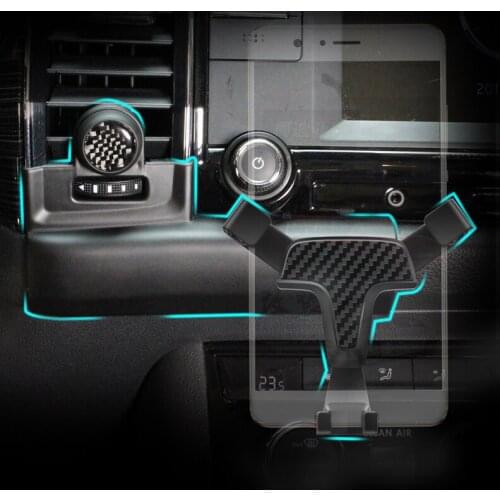 Car Air Vent Mount Phone Holder Mobile Phone Cradle Smart Phone Stand For Skoda Kodiaq 2017 2018 2019 Left Hand Drive