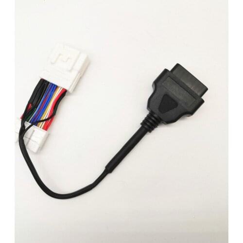 Free shipping 20pin male female connector before January 2019 Tesla model 3 OBD II diagnostic electric cable 6098-5622 6098-5613