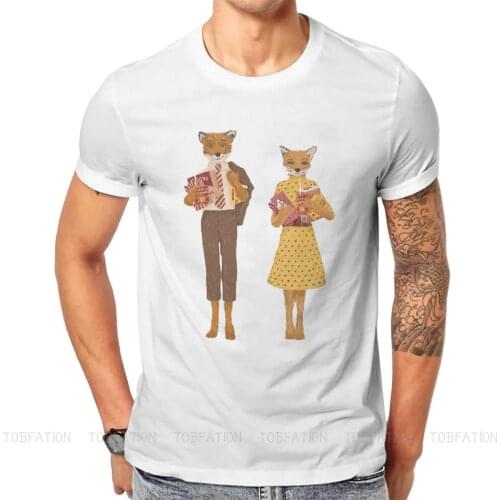 Casual Style TShirt Fantastic Mr Fox Cartoon Books Comfortable New Design Gift Idea T Shirt Short Sleeve Ofertas