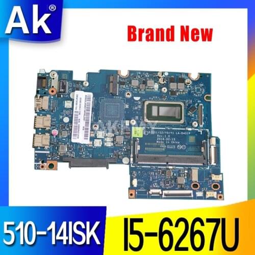 LA-D451P 5B20L46036 motherboard For Lenovo Flex4-1470 Yoga 510-14ISK Laptop Motherboard i5-6267U CPU 100% test work