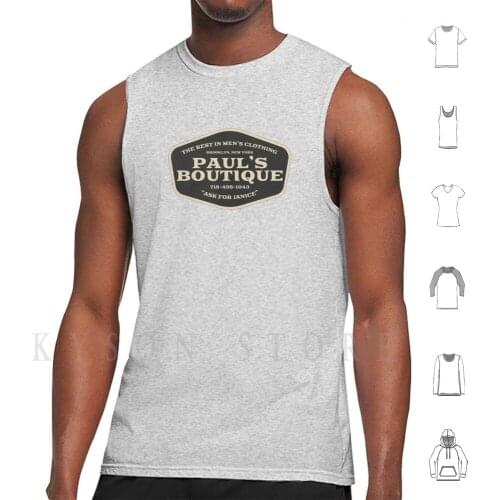 Pauls Boutique 2 Tank Tops Vest Sleeveless Boys Pauls Boutique Mca Mike D Ad Rock Hip Hop New York Rick Rubin Old School