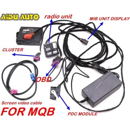 MIB 2 PRO Radio unit PDC Module Cluster Test code Tools For VW CAR MQB PQ35 46 RCD510 RCD330 RNS510 187A 187B