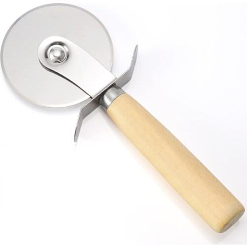 Stainless Steel Pizza Knife Cutter Pastry Pasta Dough Crimper Round Hob Lace Kitchen Tools Wheels Scissors Food Grade