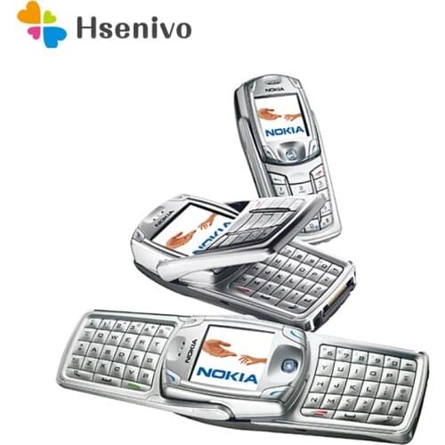 6820 Original Unlocked Rotatable Nokia 6822 Mobile Phone 2.2 inch 2G/3G With Bluetooth cellphone Free Shipping