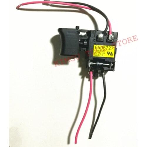 Switch 6506638 6506010 650672-7 for MAKITA 8281DZ 6281DWPE3 6281DWPE 6271DZ 6271DWPLE 6271DWPE3 6271DWPE 6261DWPE