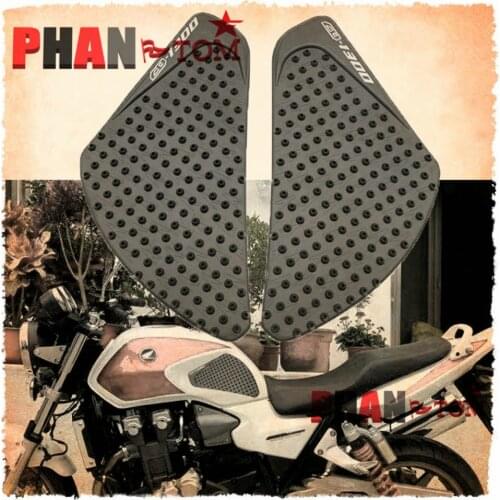 Motorcycle Anti slip Tank Pad Sticker Gas Knee Grip Traction Side 3M For Honda CB1300 2006-2015 CB 1300 2006 20072008 2009 10-15