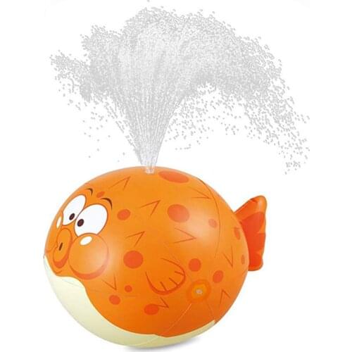 Water Spray Ball Child Kids Lawn Beach Ball Outdoor Garden Backyard Fun Toy