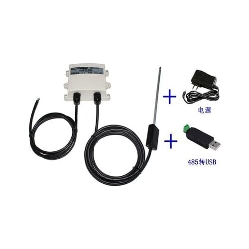 SM2120B RS485 MODBUS-RTU Soil Analysing Instrument DC6-24V pH value PH Sensors 4-9pH PH Tester Sensor Detector Transmitter