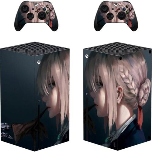 Dao Style Xbox Series X Skin Sticker for Console & 2 Controllers Decal Vinyl Protective Skins Style 1