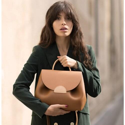 Genuine Leather Bag Cowhide Leather Tote Bag Women Handbags Female Designer Large Shoulder Bags Fashion Ladies Bolsas Feminina