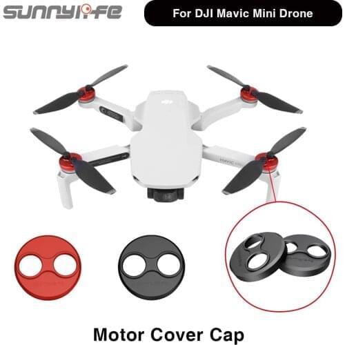 Sunnylife Motor Cover For DJI Mavic Mini 4pcs Cap Engine Protector Guard Aluminium Light Dustproof Waterproof Drone Accessories
