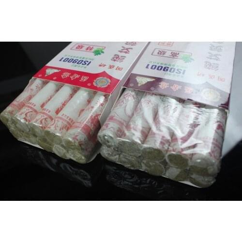 10pcs 18x200mm 5 7 years Chinese Traditional Moxa Roll Mox Stick Moxa Moxibustion Pure Moxa Stick Pain Relief Burning Sticks