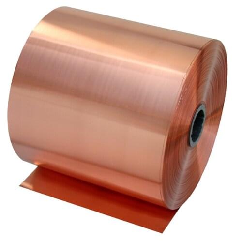 100mm width 0.1mm-1mm T2 Copper Strip 0.01x100mm 0.02x100mm 0.03x100mm 99.90% T2 Copper foil Copper tape