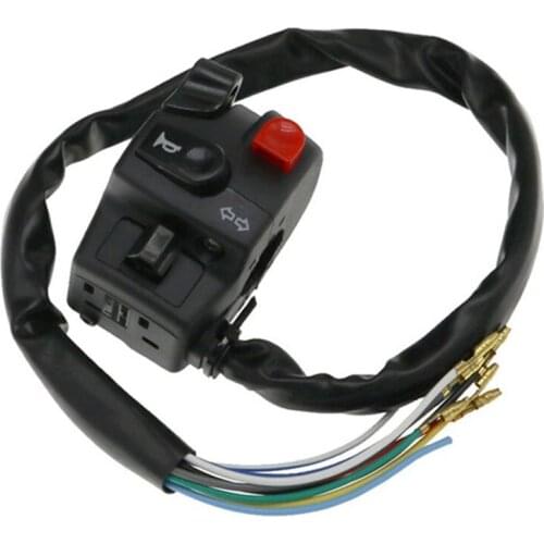 22mm Motorcycle Switches Motorbike Horn Button Turn Signal Electric Fog Lamp Light Start Handlebar Controller Switch