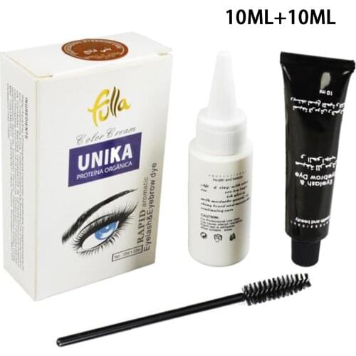 3Pcs/set Natural Liquid Dyeing Eyebrow Cream Set Waterproof Durable Brown Tint Eyebrow Henna Mascara Eyebrows Paint Makeup