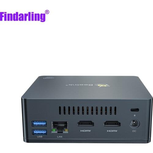 Beelink GK35 Intel Apollo Lake Celeron N3350 Windows 10 Mini PC 4K HTPC 4GB RAM 64GB ROM 4*USB 3.0 2*HD-MI Output Desktop