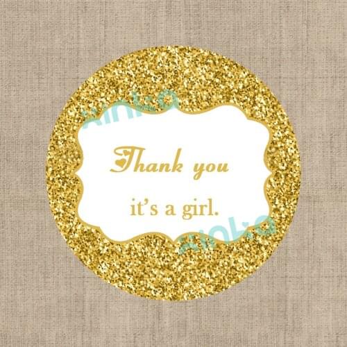 Gold and White Glitter Stickers, Custom Your Text Labels, Birthday labels, Wedding Stickers,Ramadan Eid Mubarak Decorations