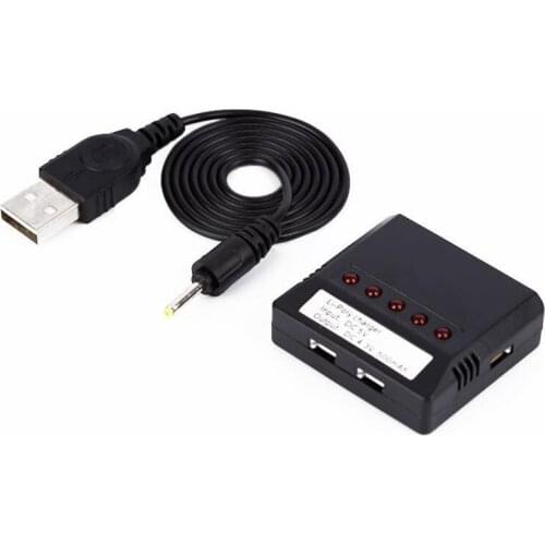 DC5V 1S RC Lithium Battery Compact Balance Charger for RC Helicopter