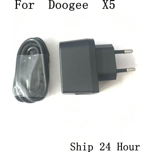 Doogee X5 New Travel Charger + USB Cable USB Line For Doogee X5 Repair Fixing Part Replacement