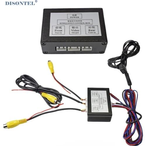 Intelligent Control Two Channel Car Camera Video Switch(car video automatic switch) Connect front or side/ rear cameras