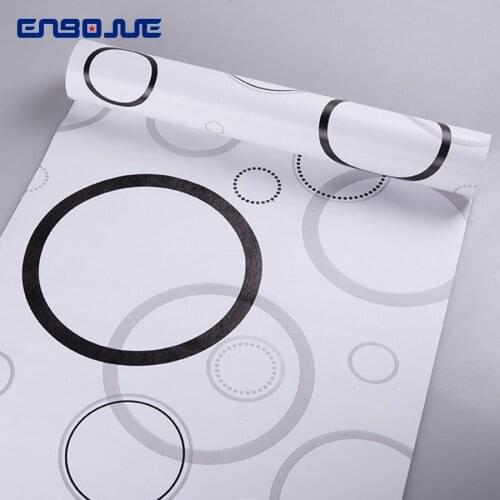 0.45x10M European Wallpaper PVC Self Adhesive Wallpaper Waterproof Bedroom Living Room Furniture Background Renovation Stickers