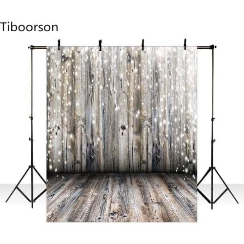 Christmas Backdrop pared Wood Board Brokeh Newborn Baby Portrait Photography Background For Photo Studio Photozon