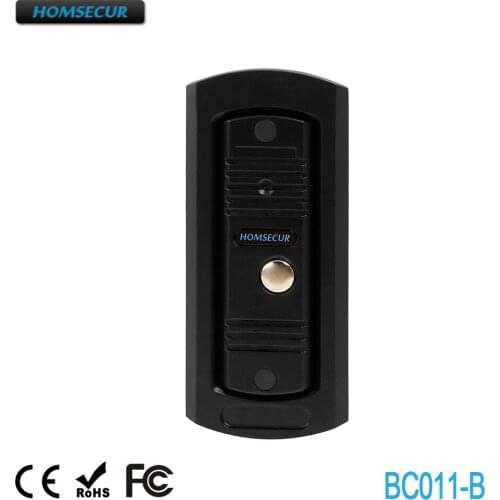 HOMSECUR BC011-B Waterproof IP66 Camera IR Night Vision For Video Door Entry Security Intercom