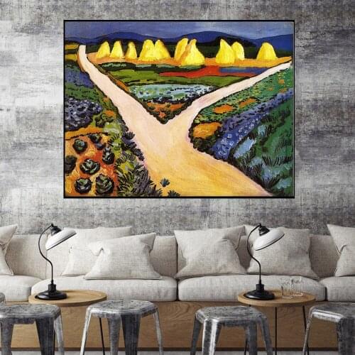 Oil Painting By Numbers "River Scenery" Drawing on Canvas HandPainted Art Gift DIY Picture By Number Kits Wall Decor