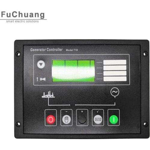 Generator Controller Automatic Start Panel DSE710 diesel generator parts controller board LCD display genset monitors