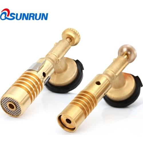 All copper spray gun gas torch household copper pipe tin welding repair welding gun butane flame welding gas torch jet Igniter