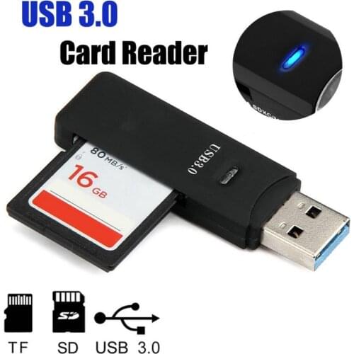 Mini Card Reader USB 3.0 Micro TF Smart Memory Card Adapter For Laptop USB 3.0 Multi Smart Cardreader SD Card Reader