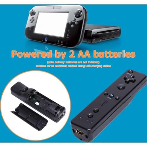 New Remote controller with Case Wireless Remote Controller for Nintendo Wii Wii U WiiU Games Remote Controller for Wii/For WII U